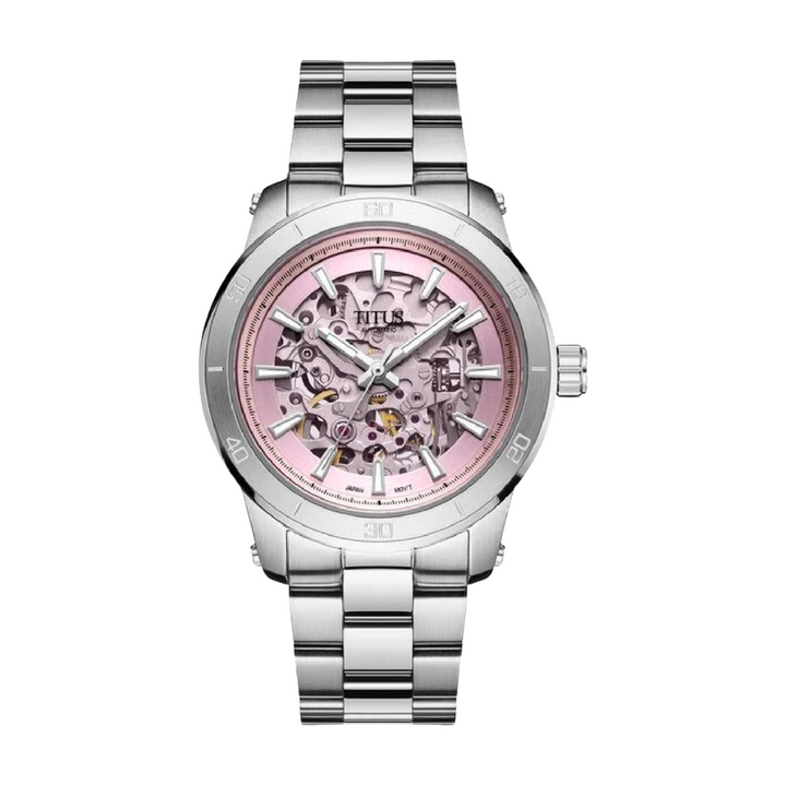 SOLVIL ET TITUS W06-03281-003 ASPIRA 3 HANDS MECHANICAL STAINLESS STEEL WOMEN WATCH