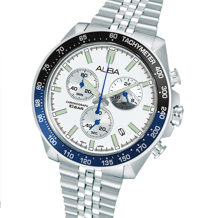 ALBA AX7029X SIGNA QUARTZ CHRONOGRAPH MEN WATCH