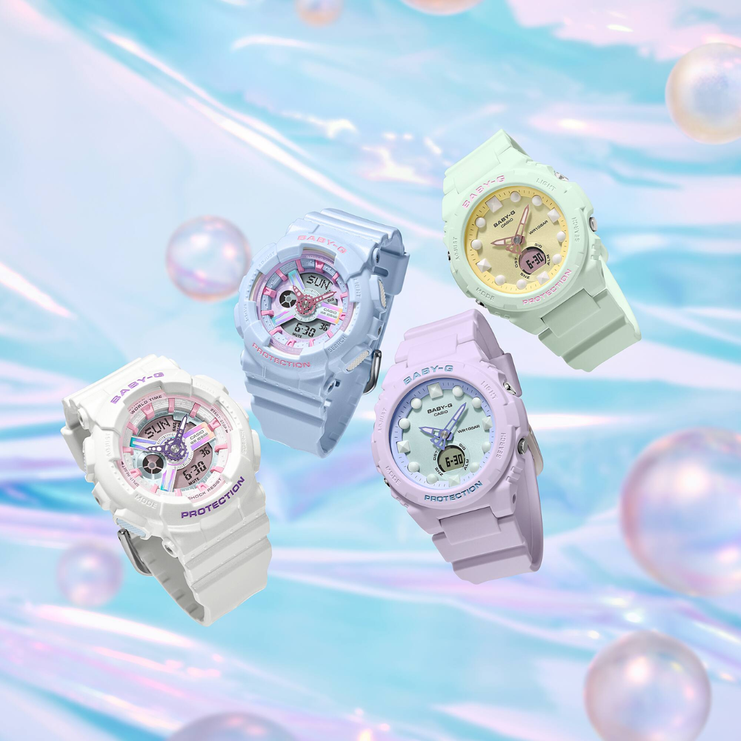Casio Baby-G BA-110FH-2A – Polarized Holographic Watch | City Casio Baby-G BA-110FH-2A – Polarized Holographic Watch | City