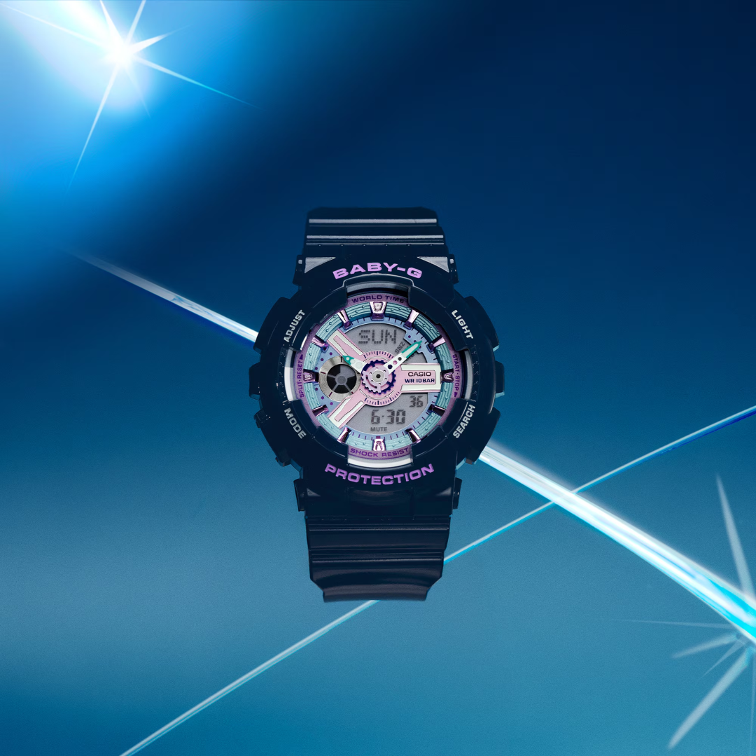 CASIO BABY-G BA-110MC-2ADR ANALOG-DIGITAL WOMEN WATCH