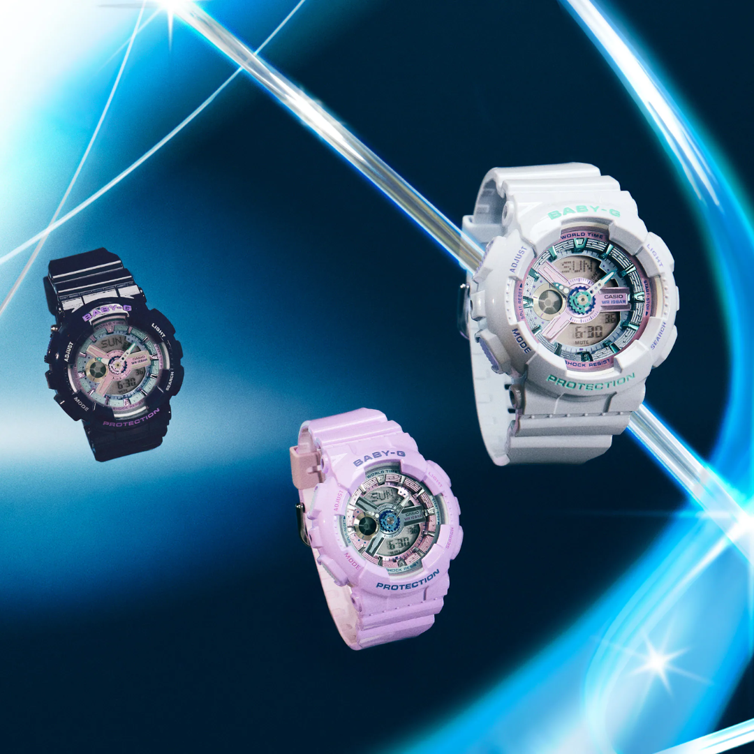 CASIO BABY-G BA-110MC-2ADR ANALOG-DIGITAL WOMEN WATCH