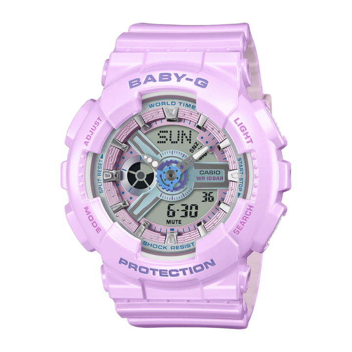 CASIO BABY-G BA-110MC-6ADR ANALOG-DIGITAL PURPLE WOMEN WATCH