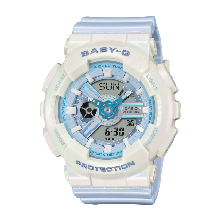 CASIO BABY-G BA-110PD-2ADR ANALOG-DIGITAL BLUE WOMEN WATCH
