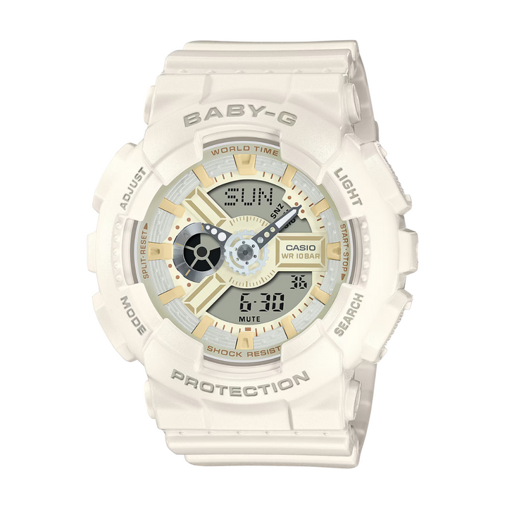 CASIO BABY-G BA-110XSW-7ADR ANALOG-DIGITAL BEIGE WATCH