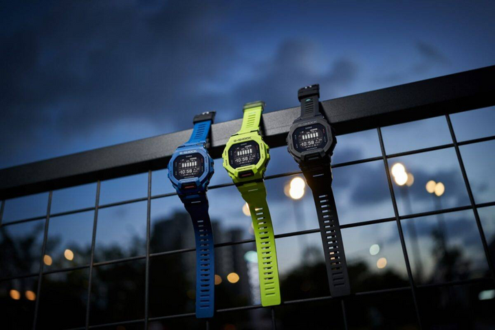 CASIO G-SHOCK SPORTS GBD-200-2DR DIGITAL BLUE WATCH