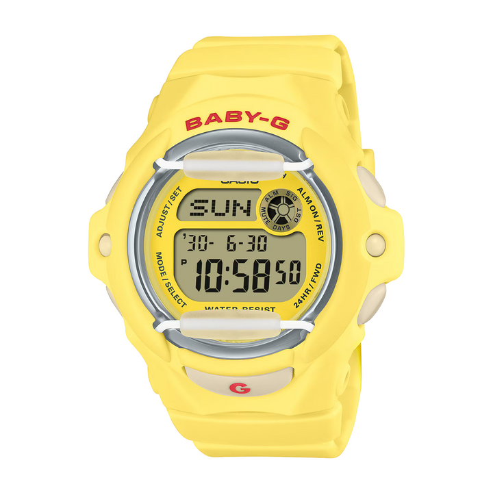 CASIO BABY-G BG-169CH-9DR DIGITAL YELLOW WOMEN WATCH