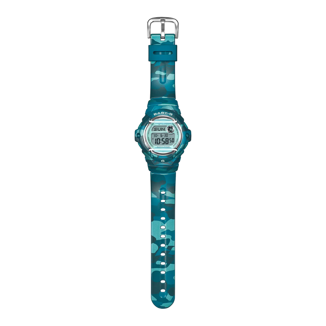 CASIO BABY-G BG-169CM-2DR BOLD CAMO DIGITAL WATCH