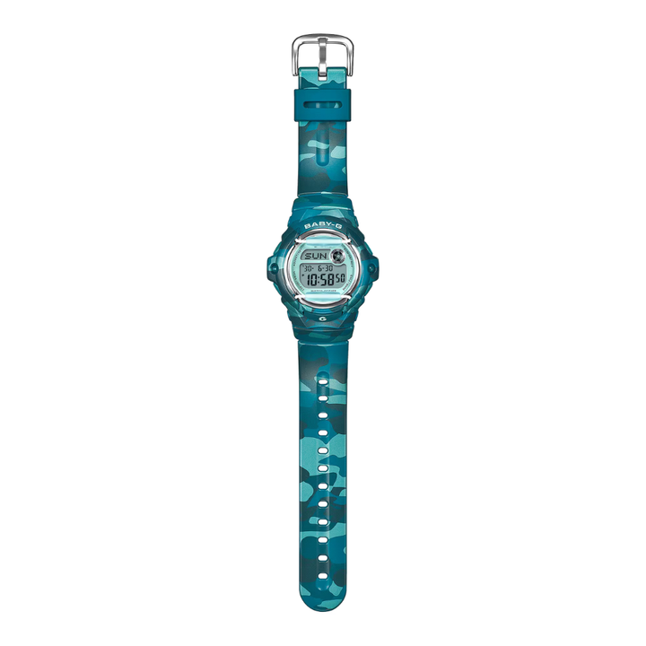 CASIO BABY-G BG-169CM-2DR BOLD CAMO DIGITAL WATCH