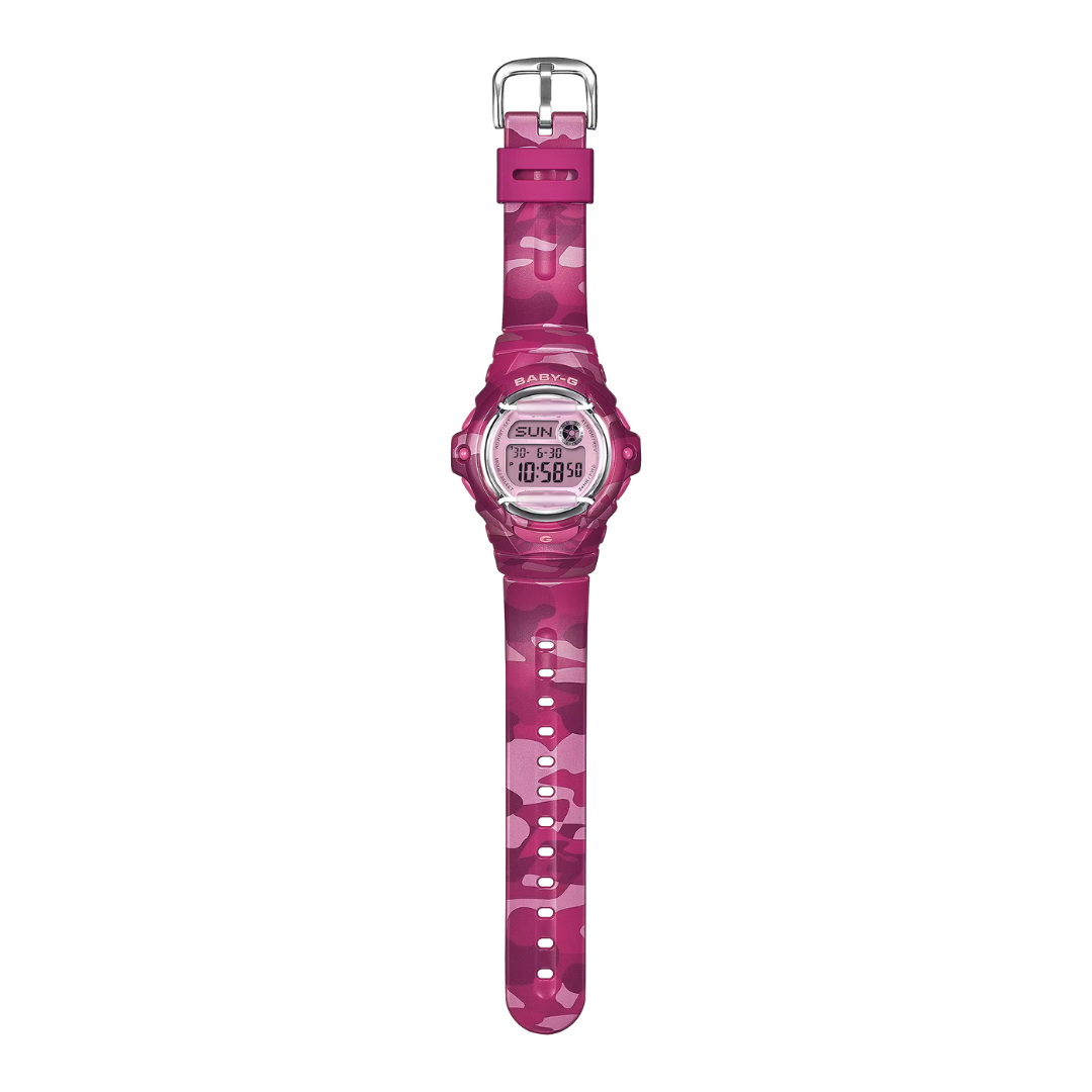 CASIO BABY-G BG-169CM-4DR BOLD CAMO DIGITAL WATCH