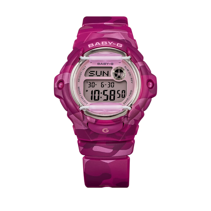 CASIO BABY-G BG-169CM-4DR BOLD CAMO DIGITAL WATCH