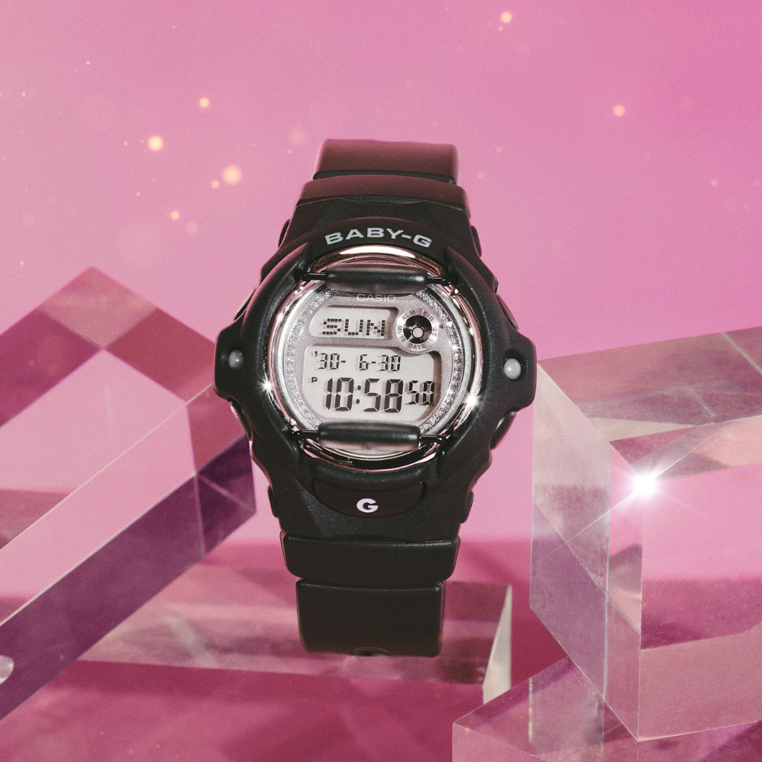 CASIO BABY-G BG-169KB-1DR DIGITAL WOMEN WATCH