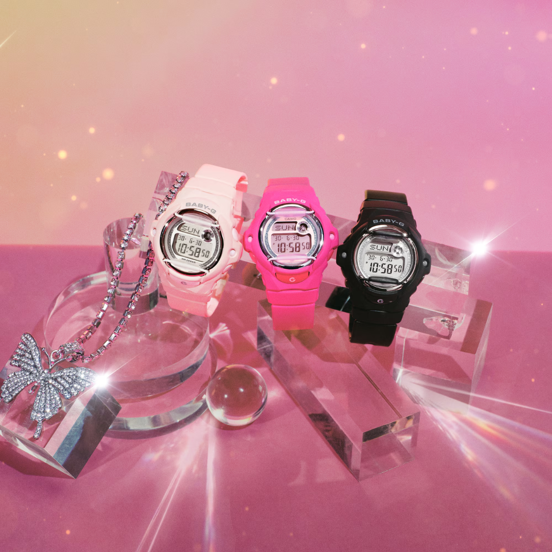 CASIO BABY-G BG-169KB-1DR DIGITAL WOMEN WATCH