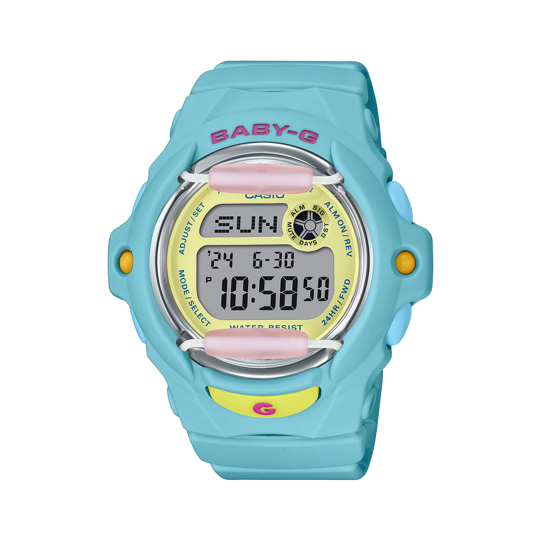 CASIO BABY-G BG-169PB-2DR DIGITAL BLUE WATCH