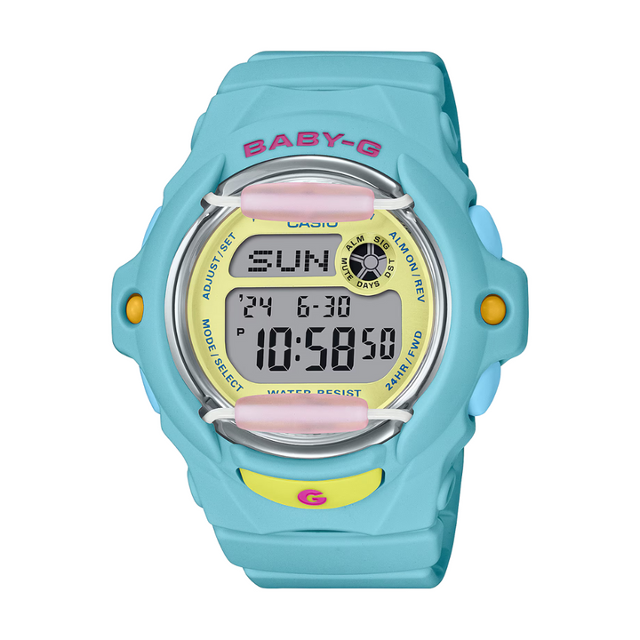 CASIO BABY-G BG-169PB-2DR DIGITAL BLUE WOMEN WATCH