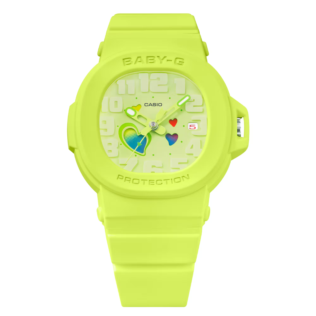 CASIO BABY-G BGA-10-3ADR PLAYFUL HEARTS ANALOG WOMEN WATCH