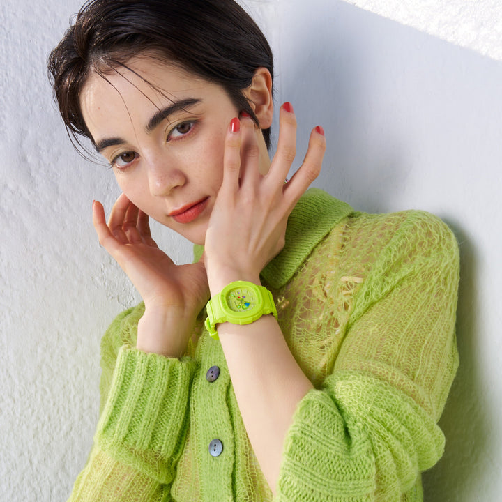 CASIO BABY-G BGA-10-3ADR PLAYFUL HEARTS ANALOG WOMEN WATCH