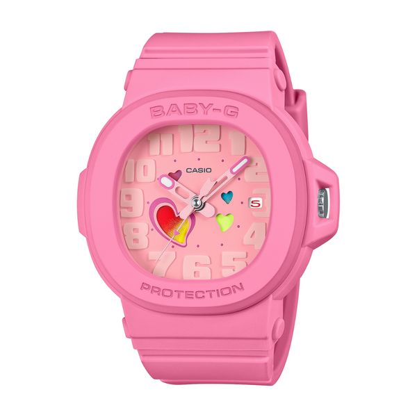 CASIO BABY-G BGA-10-4ADR PLAYFUL HEARTS ANALOG WOMEN WATCH