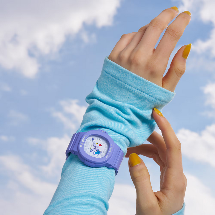 CASIO BABY-G BGA-10-6ADR PLAYFUL HEARTS ANALOG WOMEN WATCH
