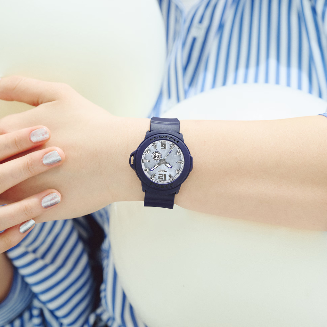 CASIO BABY-G BGA-15K-2ADR ANALOG BLACK WOMEN WATCH