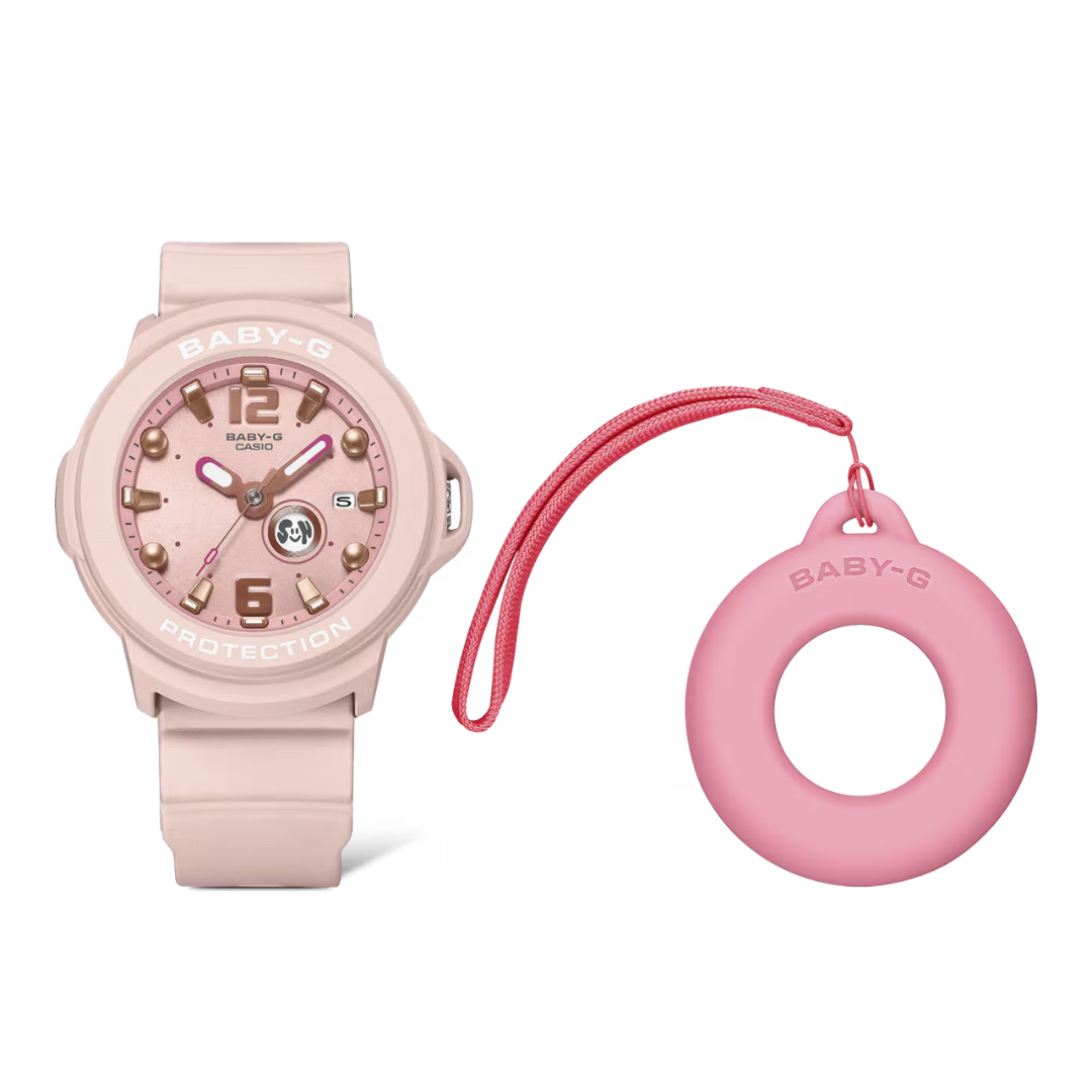 CASIO BABY-G BGA-15K-4ADR ANALOG PINK WOMEN WATCH