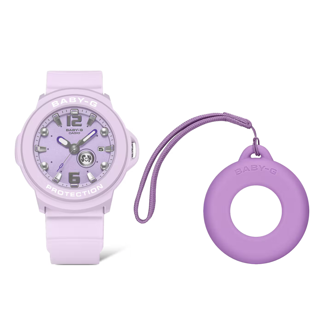 CASIO BABY-G BGA-15K-6ADR ANALOG PURPLE WOMEN WATCH