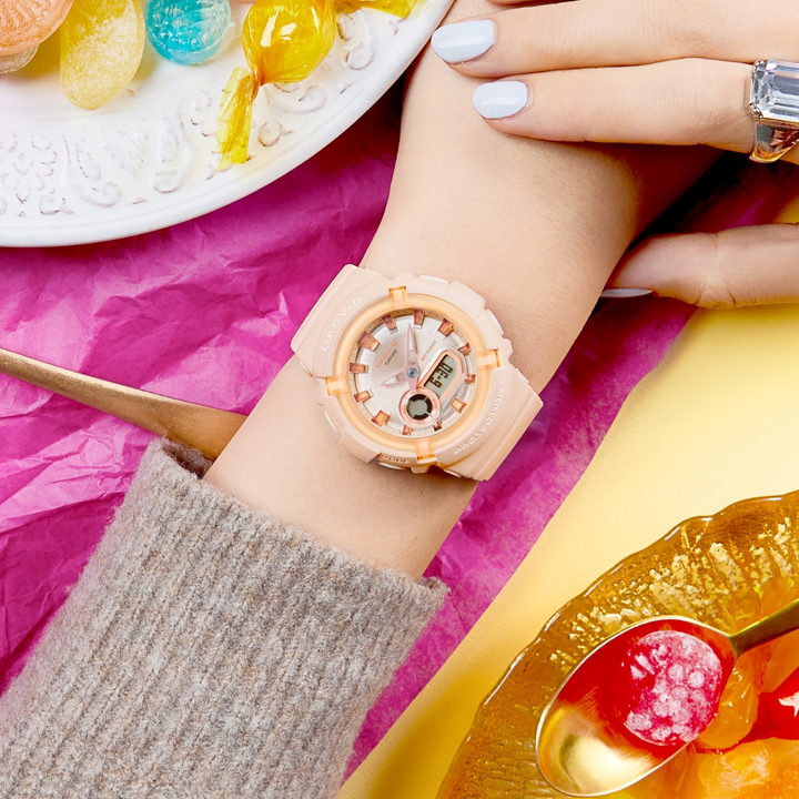 CASIO BABY-G BGA-280SW-4ADR STANDARD ANALOG-DIGITAL CORAL PINK WATCH