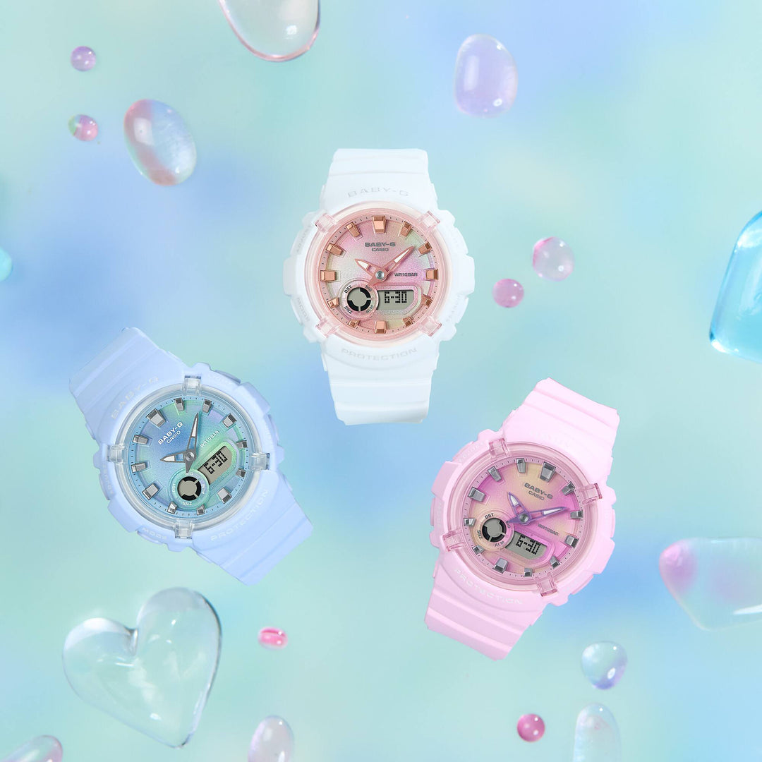 CASIO BABY-G BGA-280TD-7ADR STANDARD ANALOG-DIGITAL WHITE WOMEN WATCH
