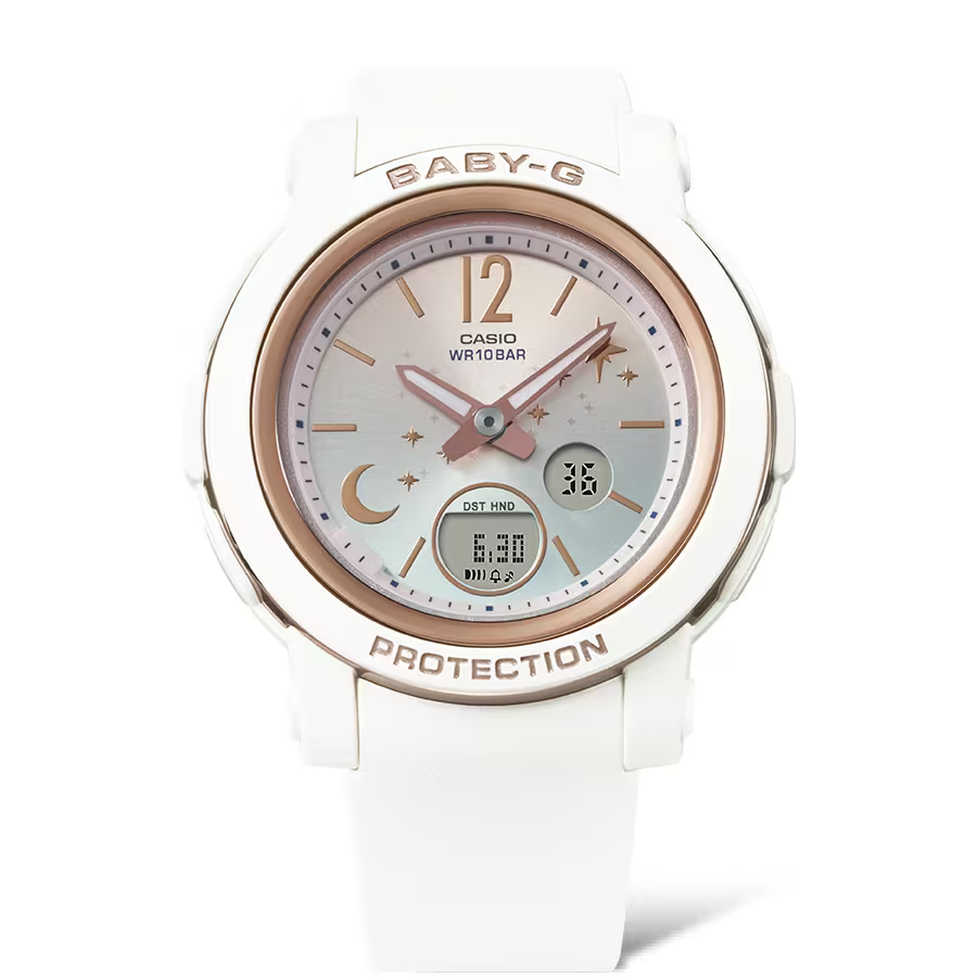 CASIO BABY-G BGA-290DS-7ADR WHITE WOMEN WATCH
