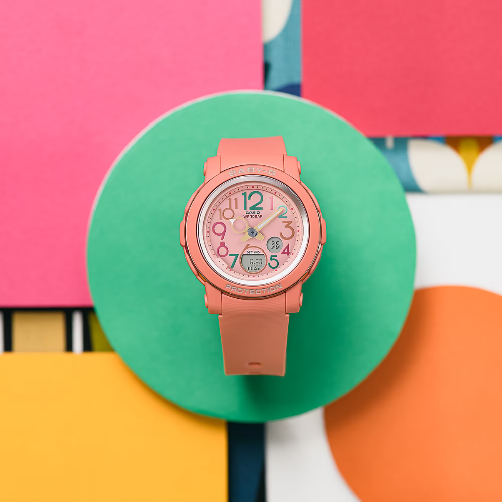 Baby g 2025 orange watch