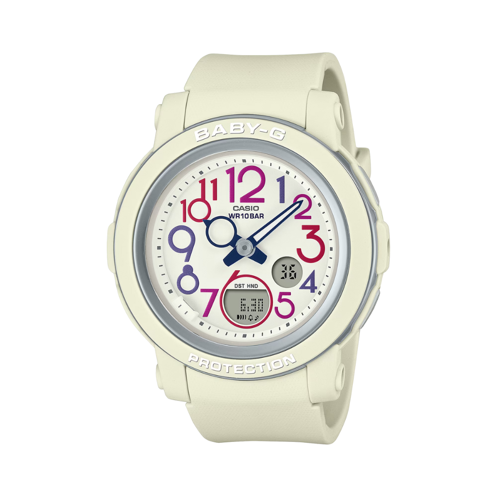 CASIO BABY-G BGA-290PA-7ADR WHITE WOMEN WATCH