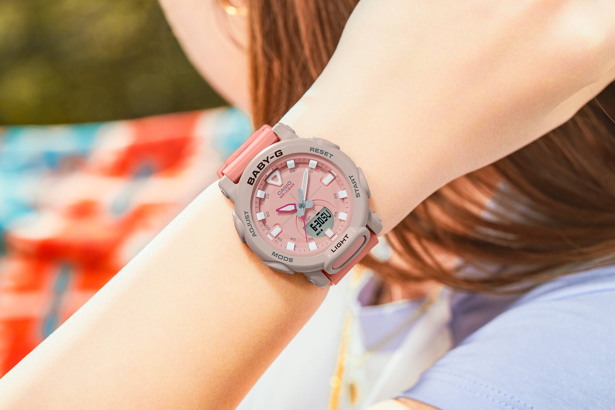 CASIO BABY G BGA 310 4ADR STANDARD ANALOG DIGITAL PINK WATCH