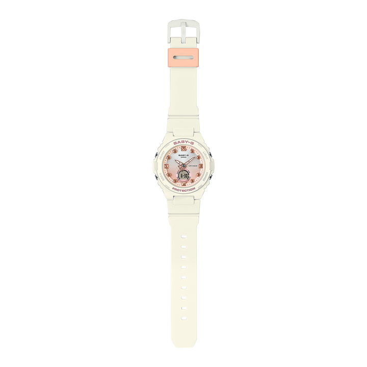 CASIO BABY-G BGA-320-7A1DR WHITE SAND WOMEN WATCH