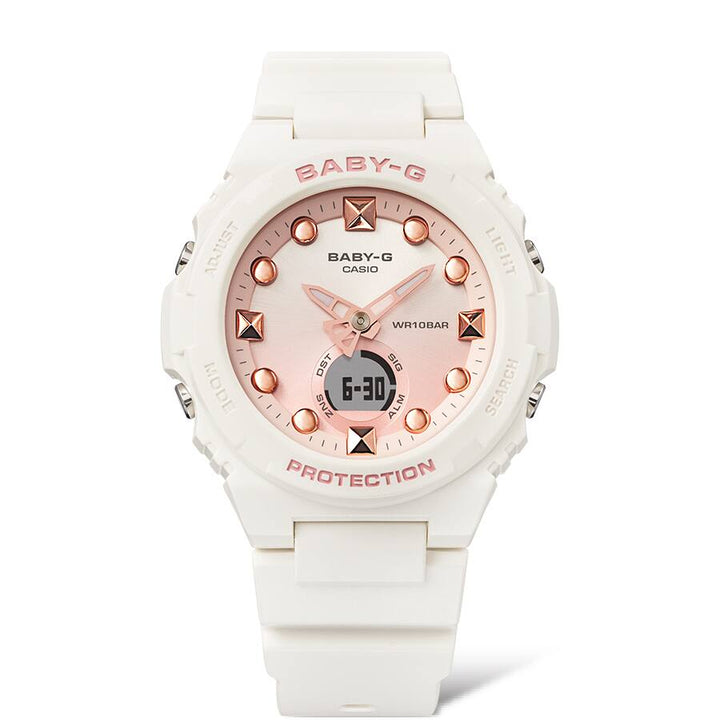 CASIO BABY-G BGA-320-7A1DR WHITE SAND WOMEN WATCH