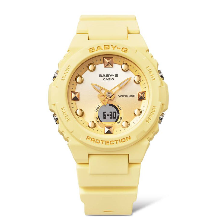 CASIO BABY-G BGA-320-9ADR YELLOW WOMEN WATCH