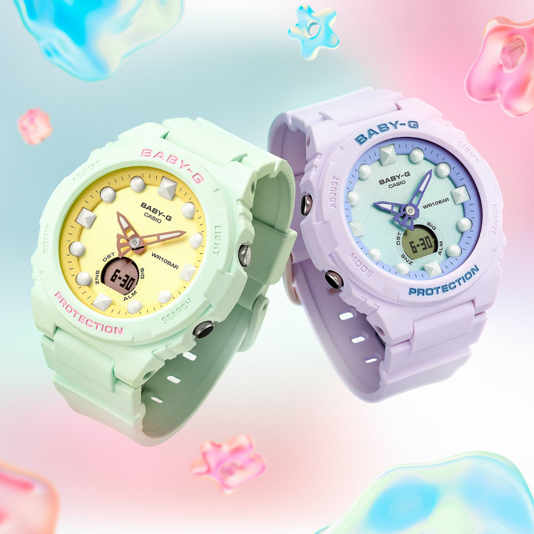 CASIO BABY-G BGA-320FH-3ADR MINT GREEN WOMEN WATCH