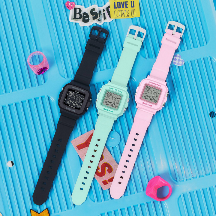 CASIO BABY-G BGD-10-3DR DIGITAL GREEN WOMEN WATCH
