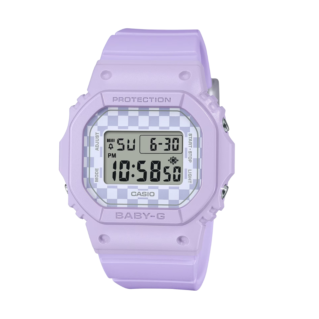 CASIO BABY-G BGD-565GS-6DR STANDARD DIGITAL PURPLE WATCH