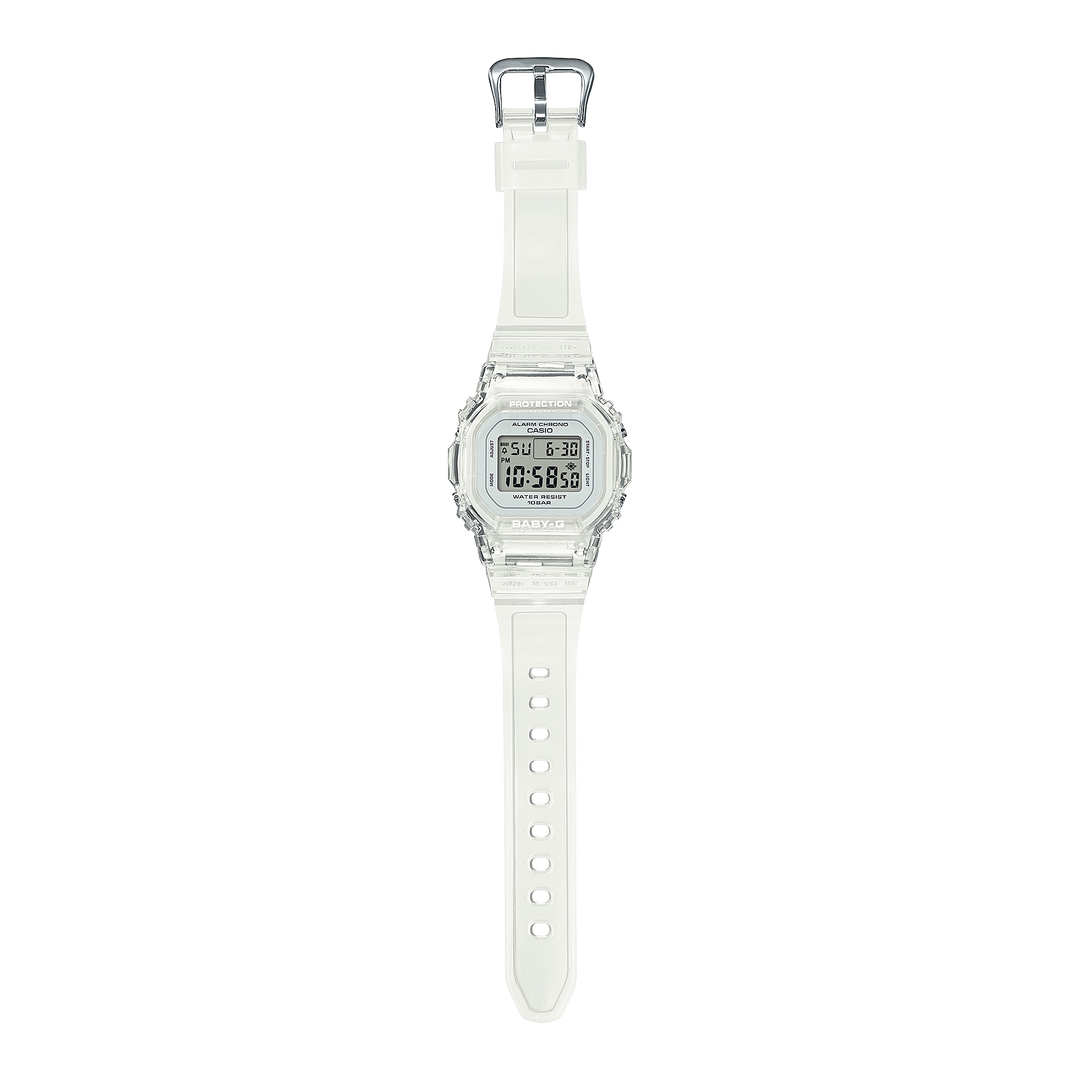 CASIO BABY G BGD 565S 7DR STANDARD DIGITAL TRANSPARENT WATCH