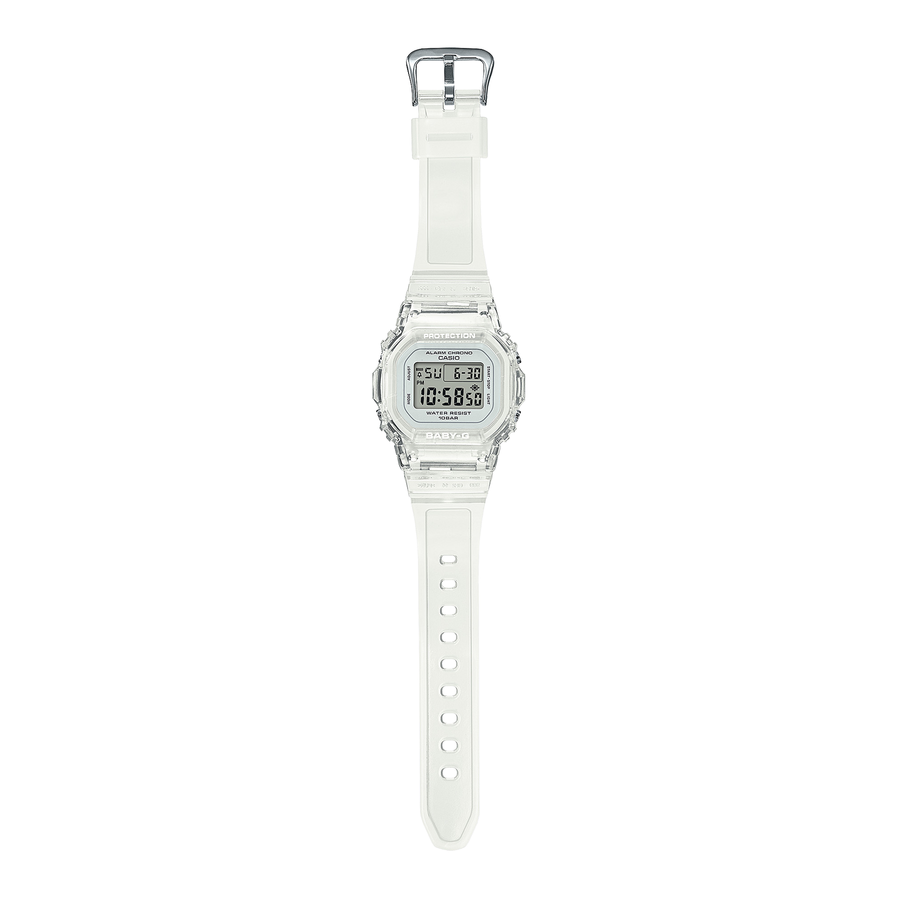 G shock 2025 casio transparent