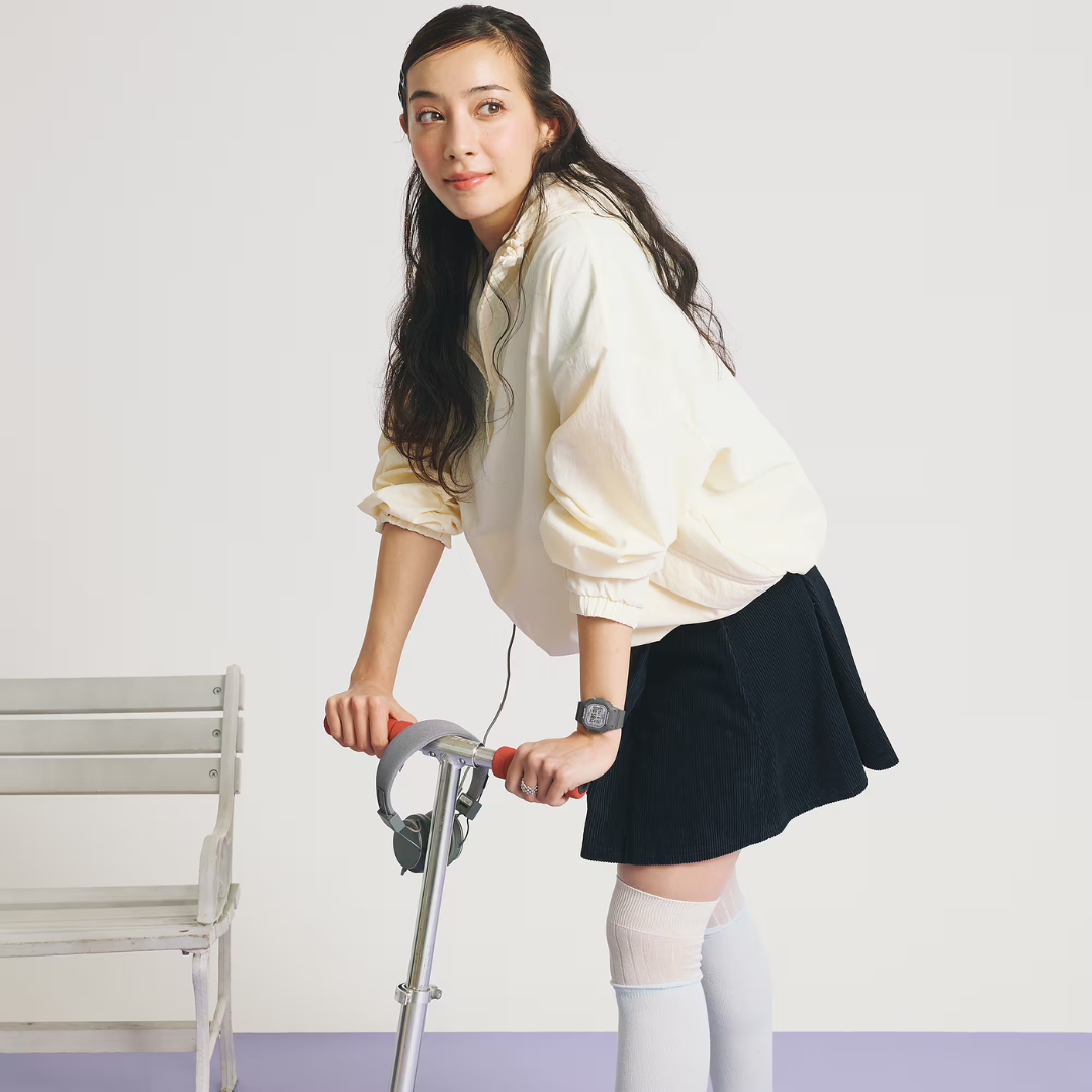 CASIO BABY-G BGD-565SC-1DR STANDARD DIGITAL GREY WATCH