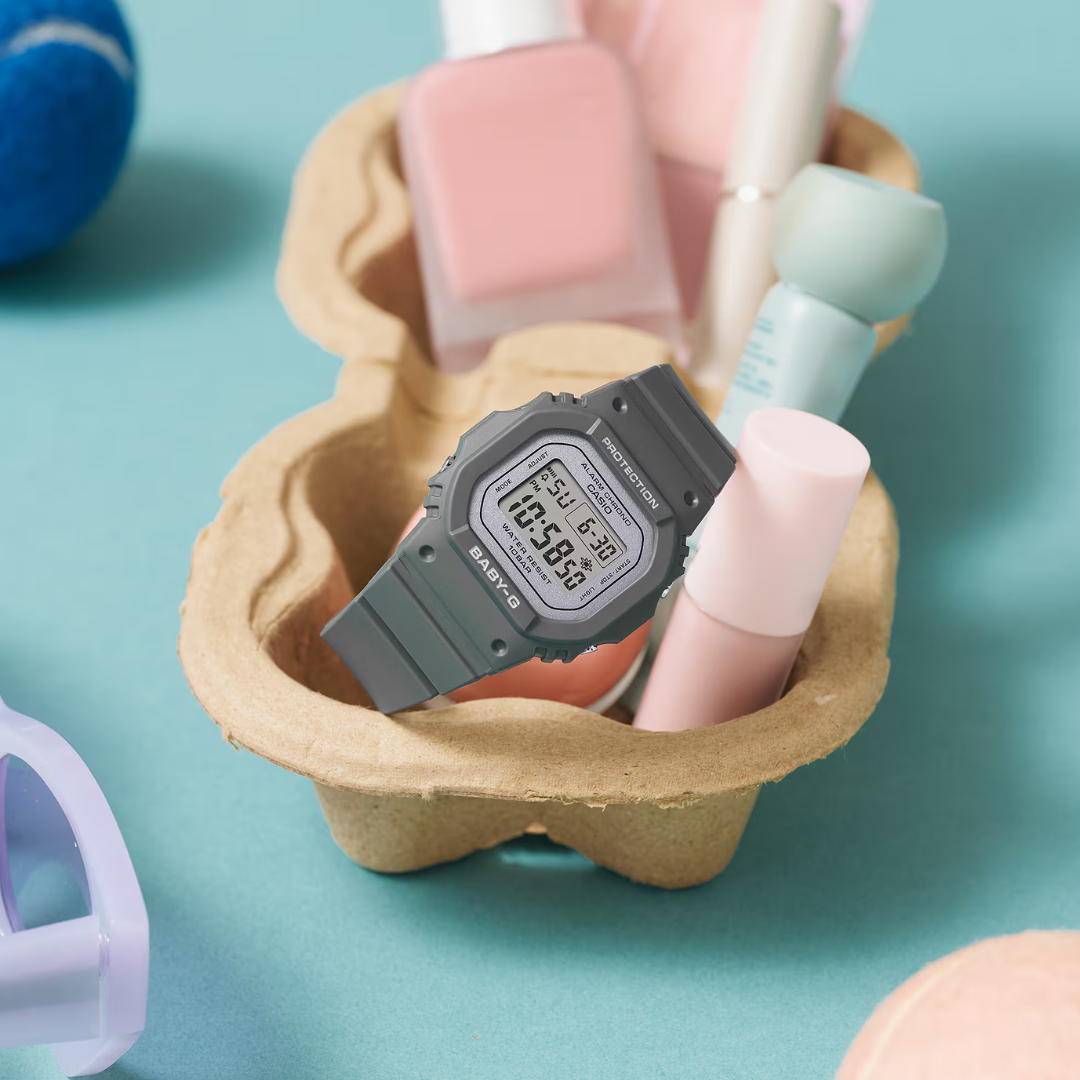 CASIO BABY-G BGD-565SC-1DR STANDARD DIGITAL GREY WATCH