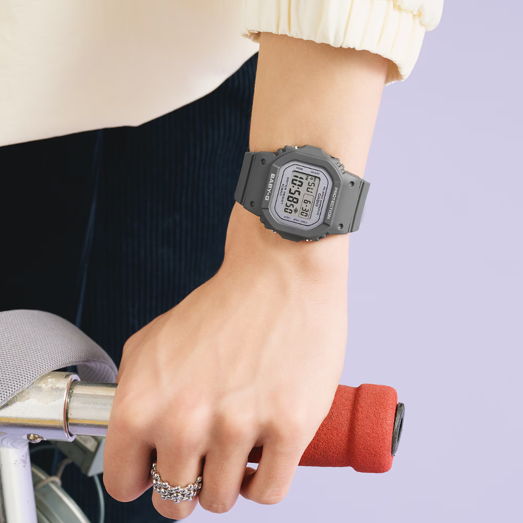 CASIO BABY-G BGD-565SC-1DR STANDARD DIGITAL GREY WATCH