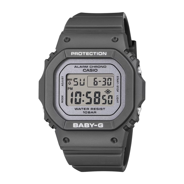CASIO BABY-G BGD-565SC-1DR STANDARD DIGITAL GREY WATCH