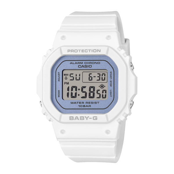 CASIO BABY-G BGD-565SC-2BDR STANDARD DIGITAL WHITE WATCH