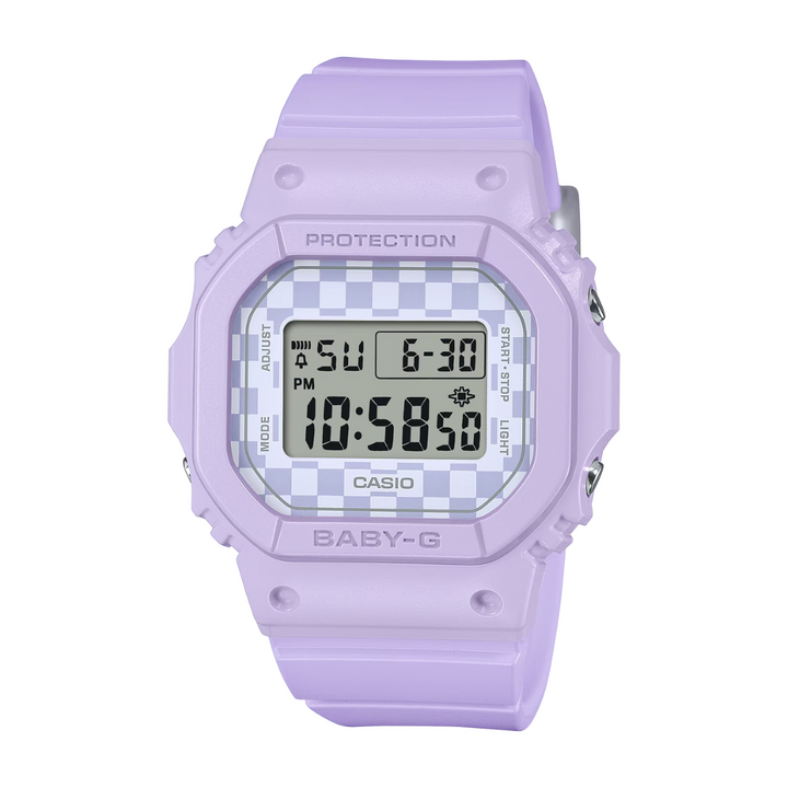 CASIO BABY-G BGD-565GS-6DR STANDARD DIGITAL PURPLE WOMEN WATCH