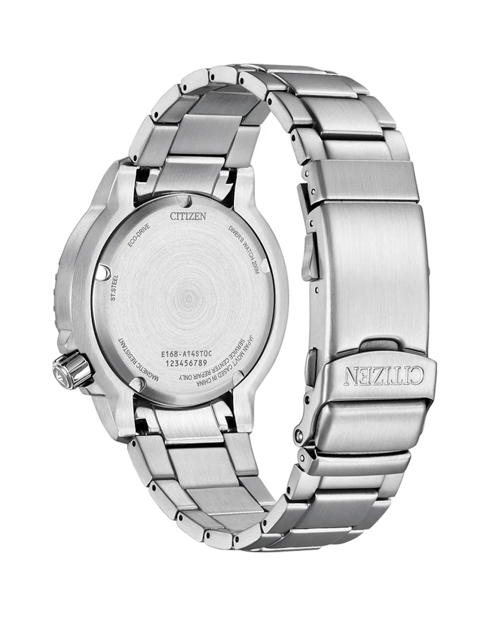 CITIZEN BN0165-55L PROMASTER ECO-DRIVE 200M DIVER MEN WATCH