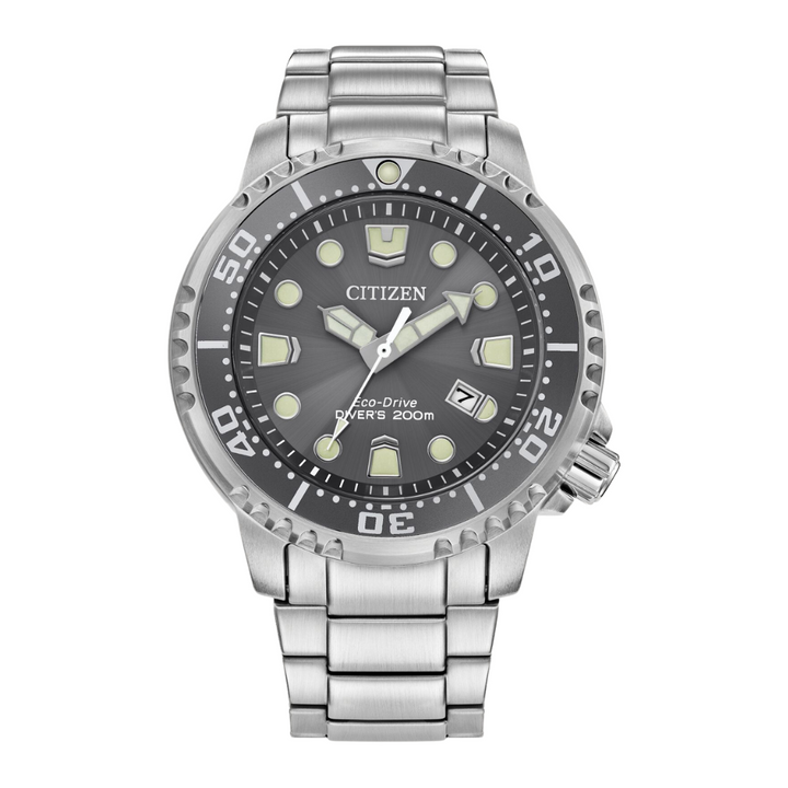 CITIZEN BN0167-50H PROMASTER DIVE ECO-DRIVE STAINLESS STEEL MEN WATCH