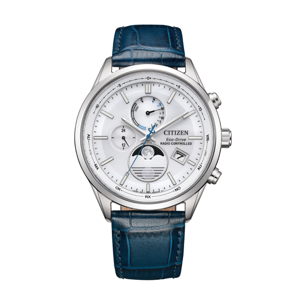 Citizen BY1030-09A Eco-Drive moon phase radio controlled perpetual calendar world time sapphire 100m