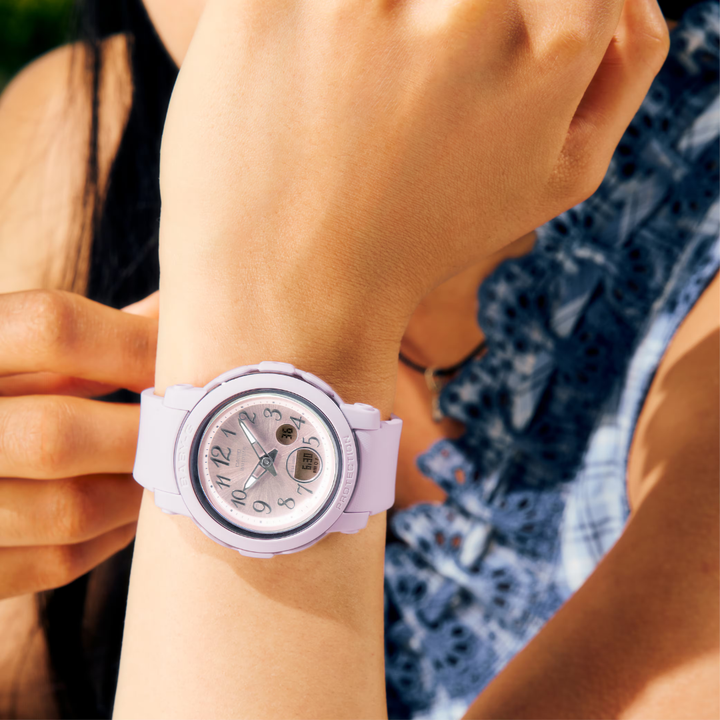 CASIO BABY-G BGA-290SA-6ADR ANALOG-DIGITAL PALE PURPLE WOMEN WATCH