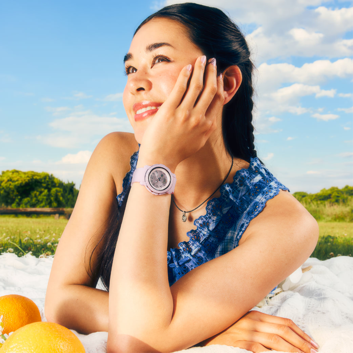 CASIO BABY-G BGA-290SA-6ADR ANALOG-DIGITAL PALE PURPLE WOMEN WATCH
